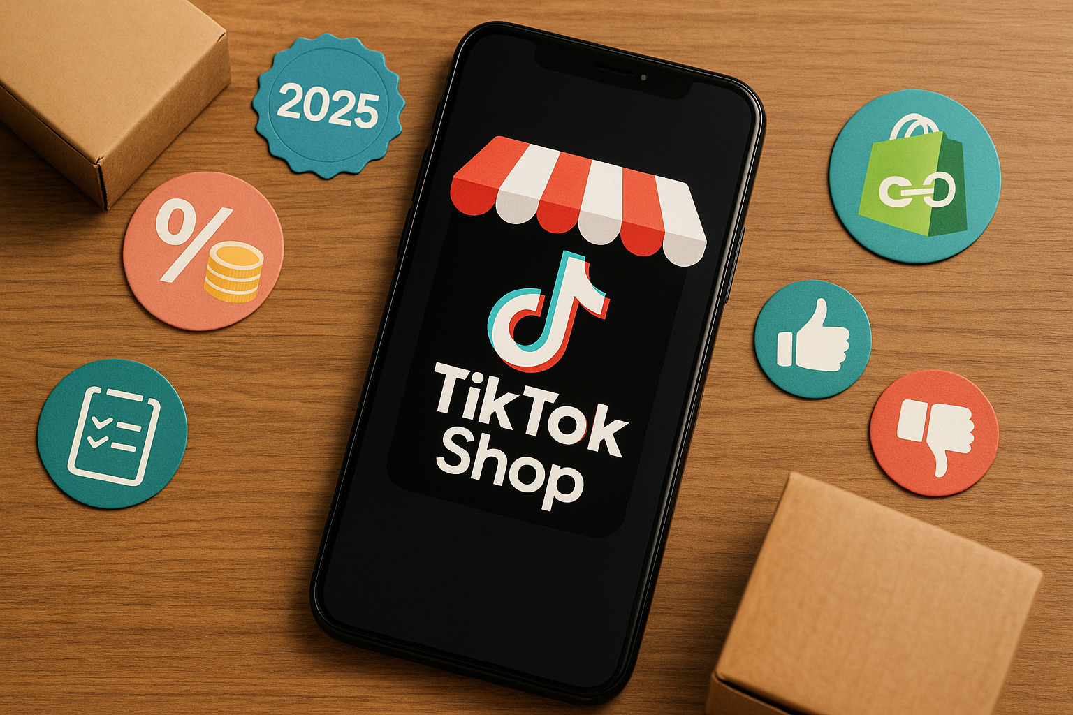 【2025年最新】TikTokショップの始め方・出店方法を徹底解説！手数料やShopify連携、メリット・デメリットまで網羅