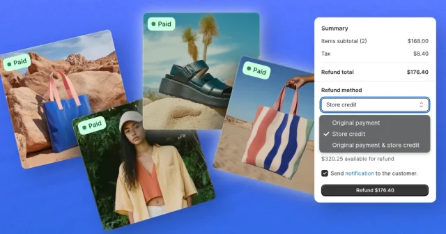 shopify 画面