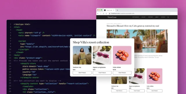 shopify 画面