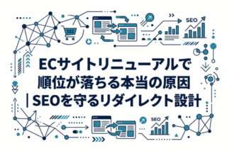 ECサイトリニューアルで順位が落ちる本当の原因｜SEOを守るリダイレクト設計