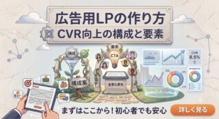 広告用LP（ランディングページ）の作り方｜CVRを上げる構成と要素