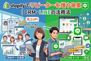 Shopifyでリピーターを増やす施策|CRM・LINEの活用法