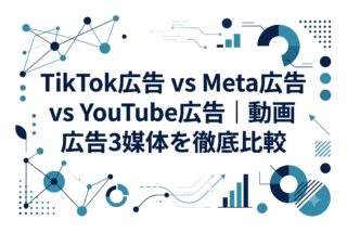 TikTok広告 vs Meta広告 vs YouTube広告|動画広告3媒体を徹底比較