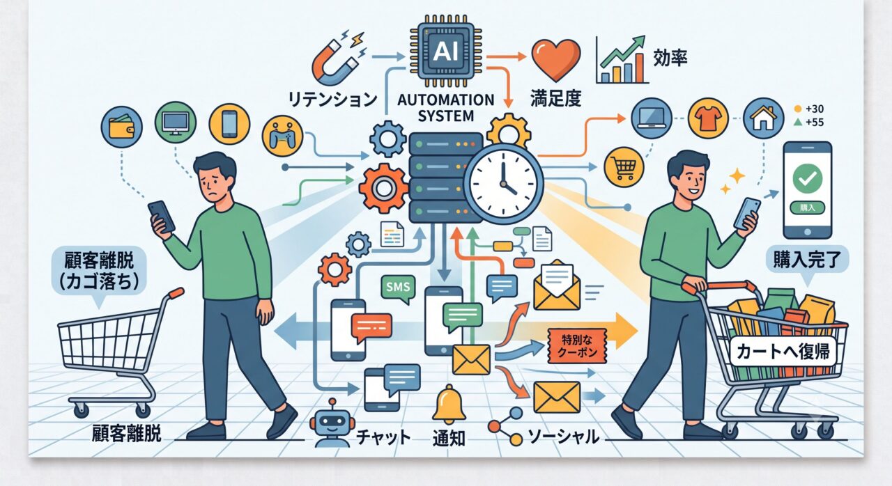 Shopifyのカゴ落ち対策｜メール自動配信と改善施策
