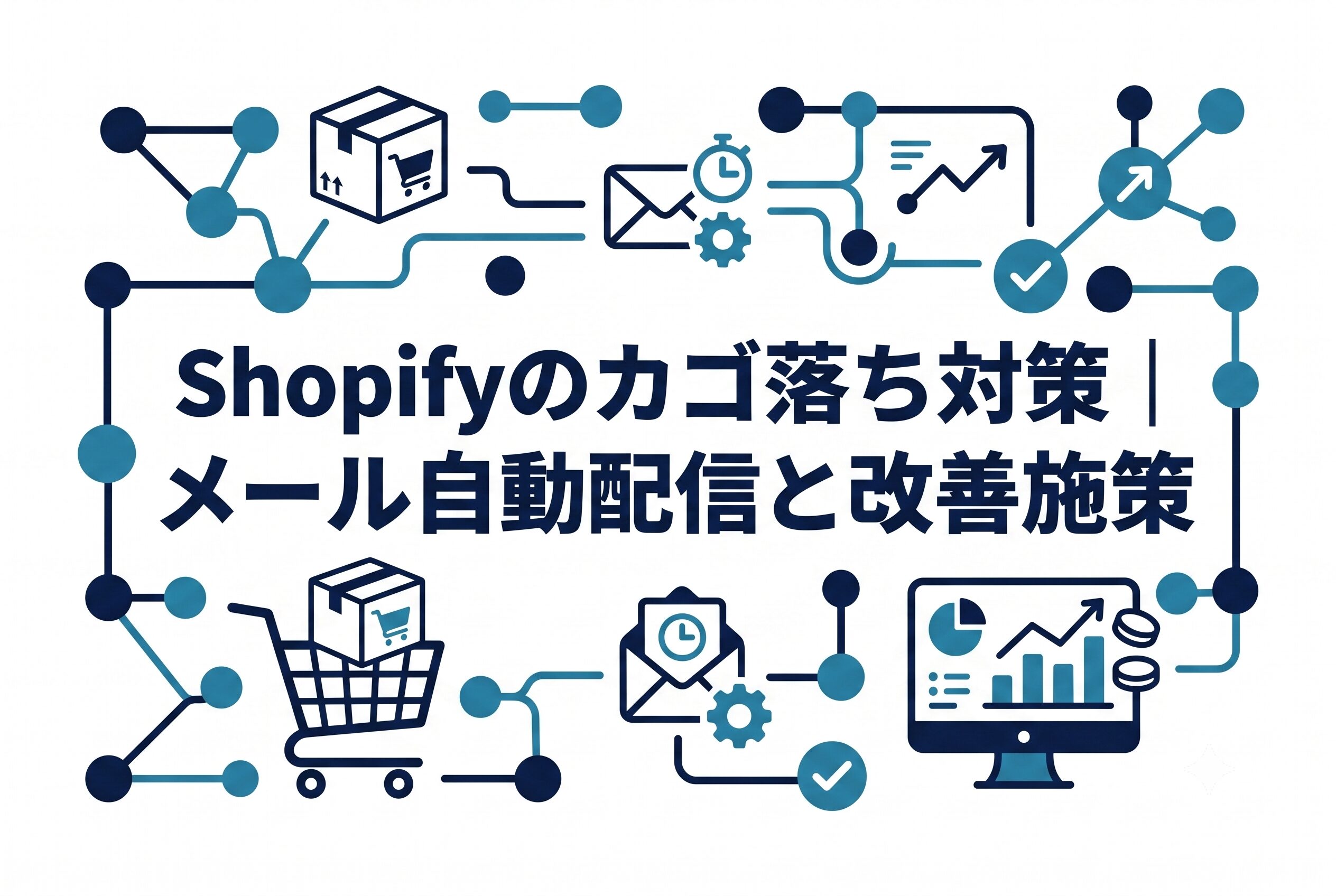 Shopifyのカゴ落ち対策｜メール自動配信と改善施策