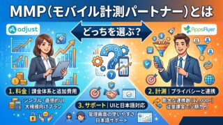MMP（モバイル計測パートナー）とは｜Adjust・AppsFlyerの選び方