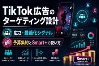 TikTok広告のターゲティング設計｜広さ・最適化シグナル・予算集約とSmart+の使い方