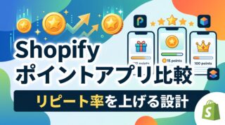 Shopifyでポイント制度を作るアプリ比較|リピート率を上げる設計