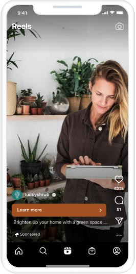 Facebookリールの画像 