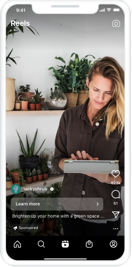 Instagramリールの画像