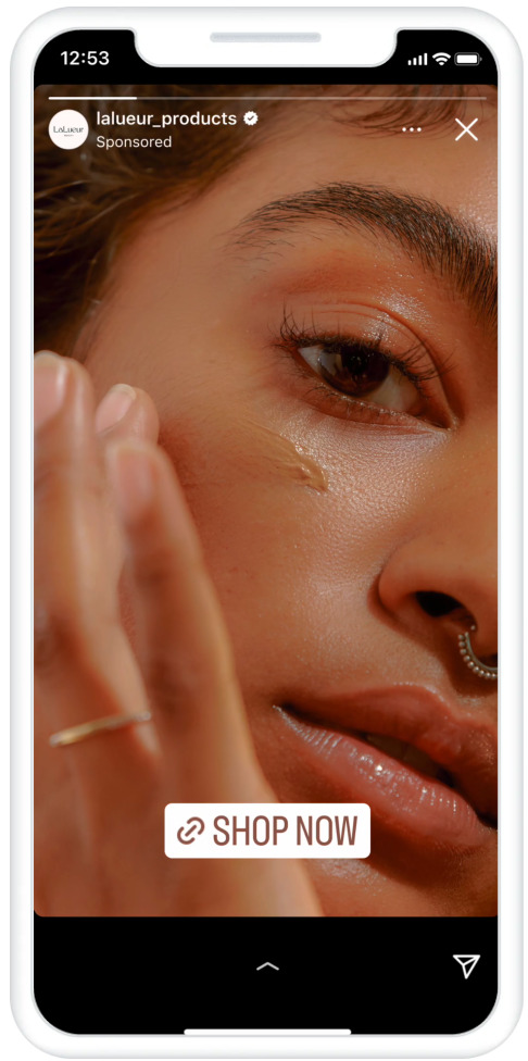 Instagramストーリーズの画像