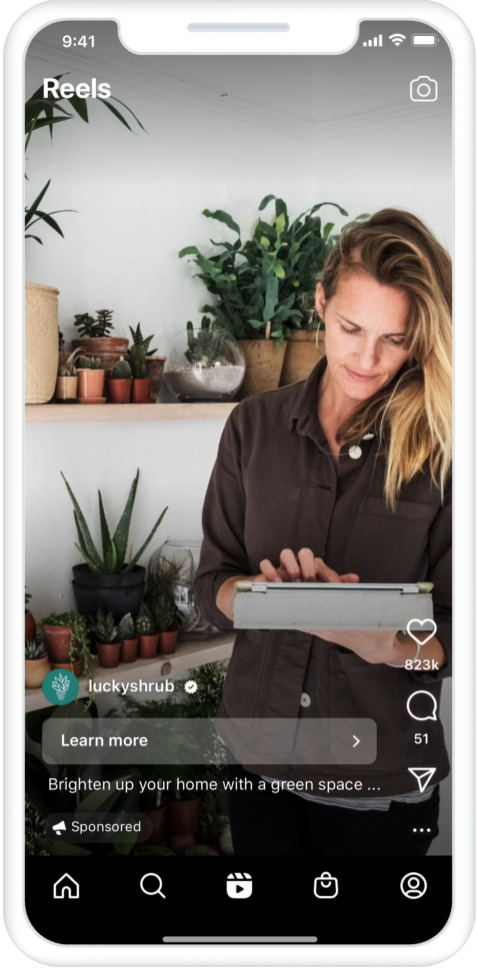 Instagramリールの画像