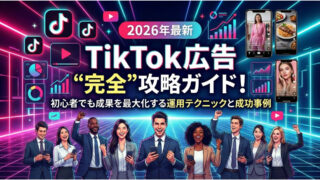 【2026年最新】TikTok広告攻略ガイド！初心者でも成果を高める運用テクニックと成功事例