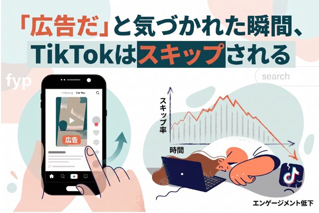 広告画面と伸び悩む配信者